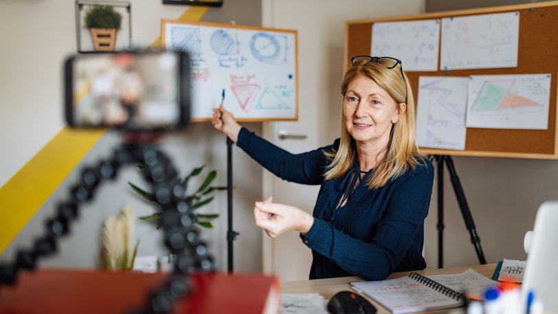 Standards Educators Stock Teachers teaching online 1 1223604450