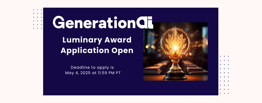 Luminary Award Application Banner